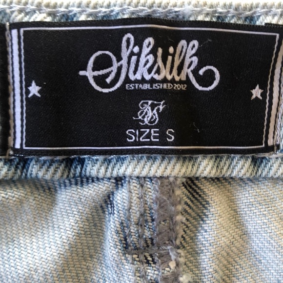 SikSilk  Distressed Skinny Jeans SzSM NWTS - Picture 15 of 16